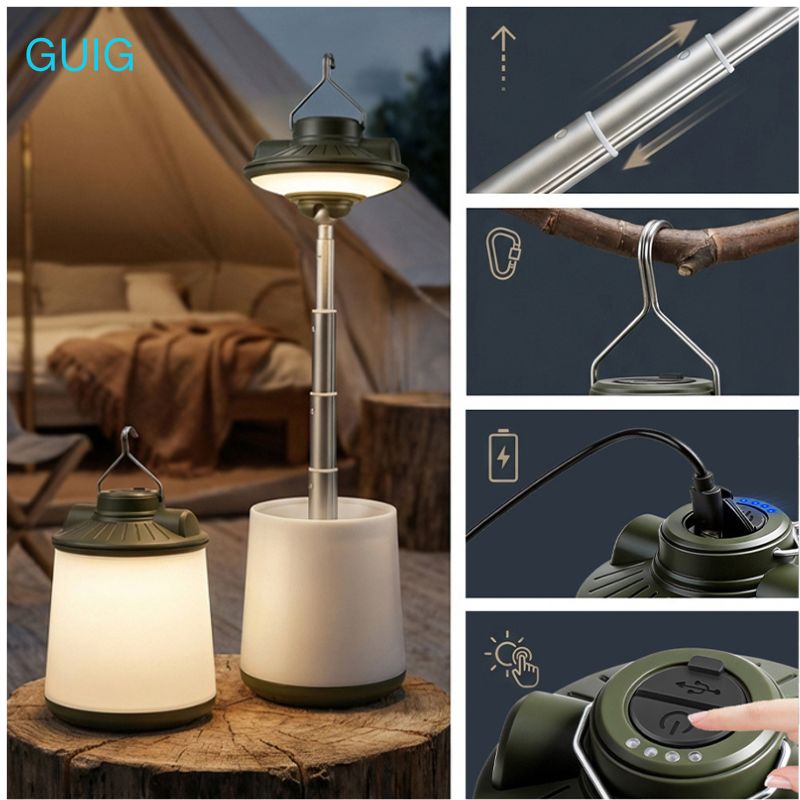 New Telescopic RGB Camping Lig - Outdoor Adventure Ni recension och pris