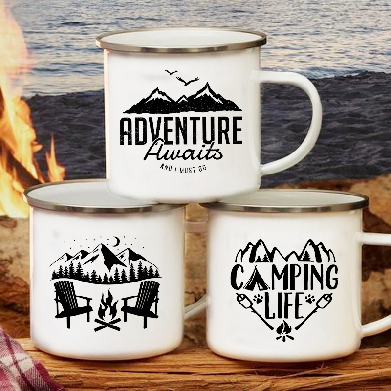 Adventure Awaits Camping Mugs  - Outdoor Adventure Friends recension och pris
