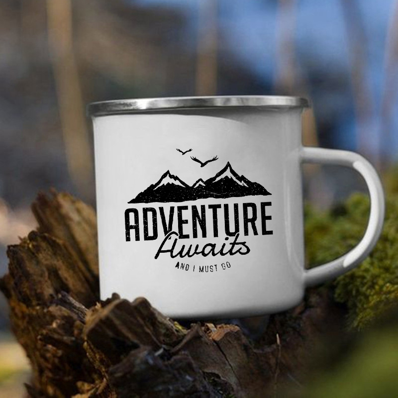 Adventure Awaits Camping Mugs  - Outdoor Adventure Friends recension och pris