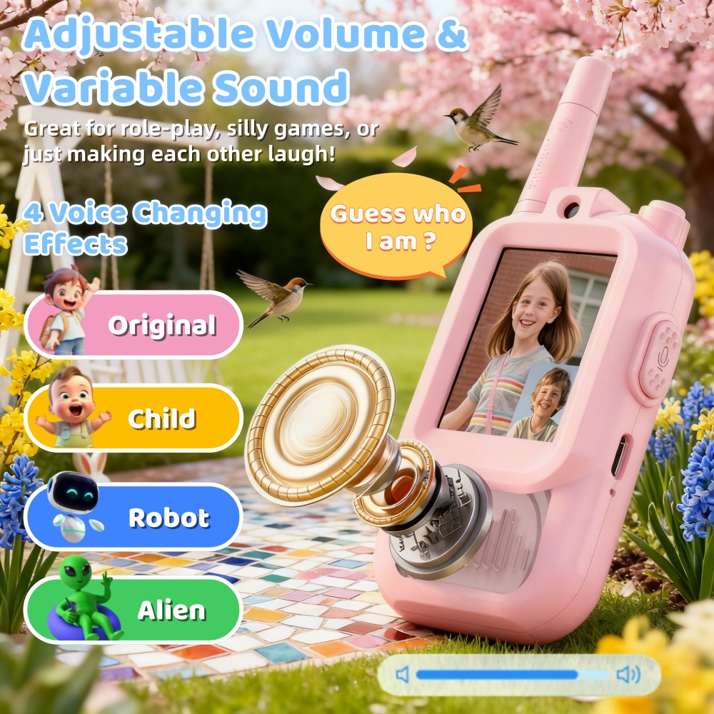 2PCS Video Walkie Talkie For K - Outdoor Adventure Kids recension och pris