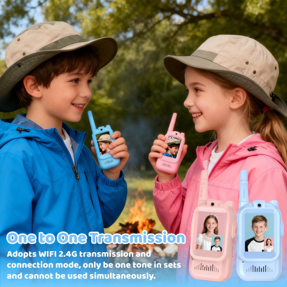 2PCS Video Walkie Talkie For K - Outdoor Adventure Kids recension och pris