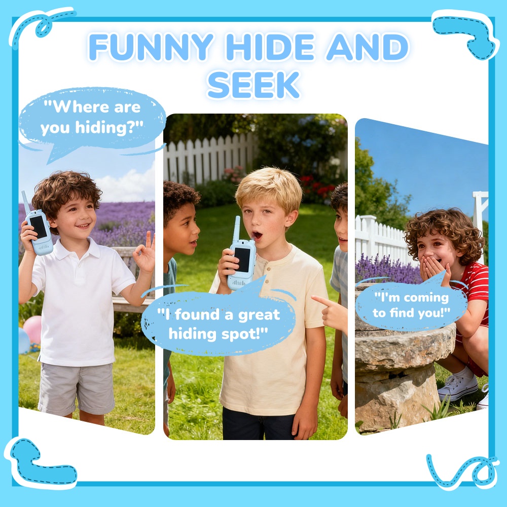 2PCS Video Walkie Talkie For K - Outdoor Adventure Kids recension och pris