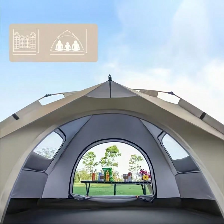 Automatic Pop-Up Camping Tent, - Outdoor Adventure Vacations For Families recension och pris