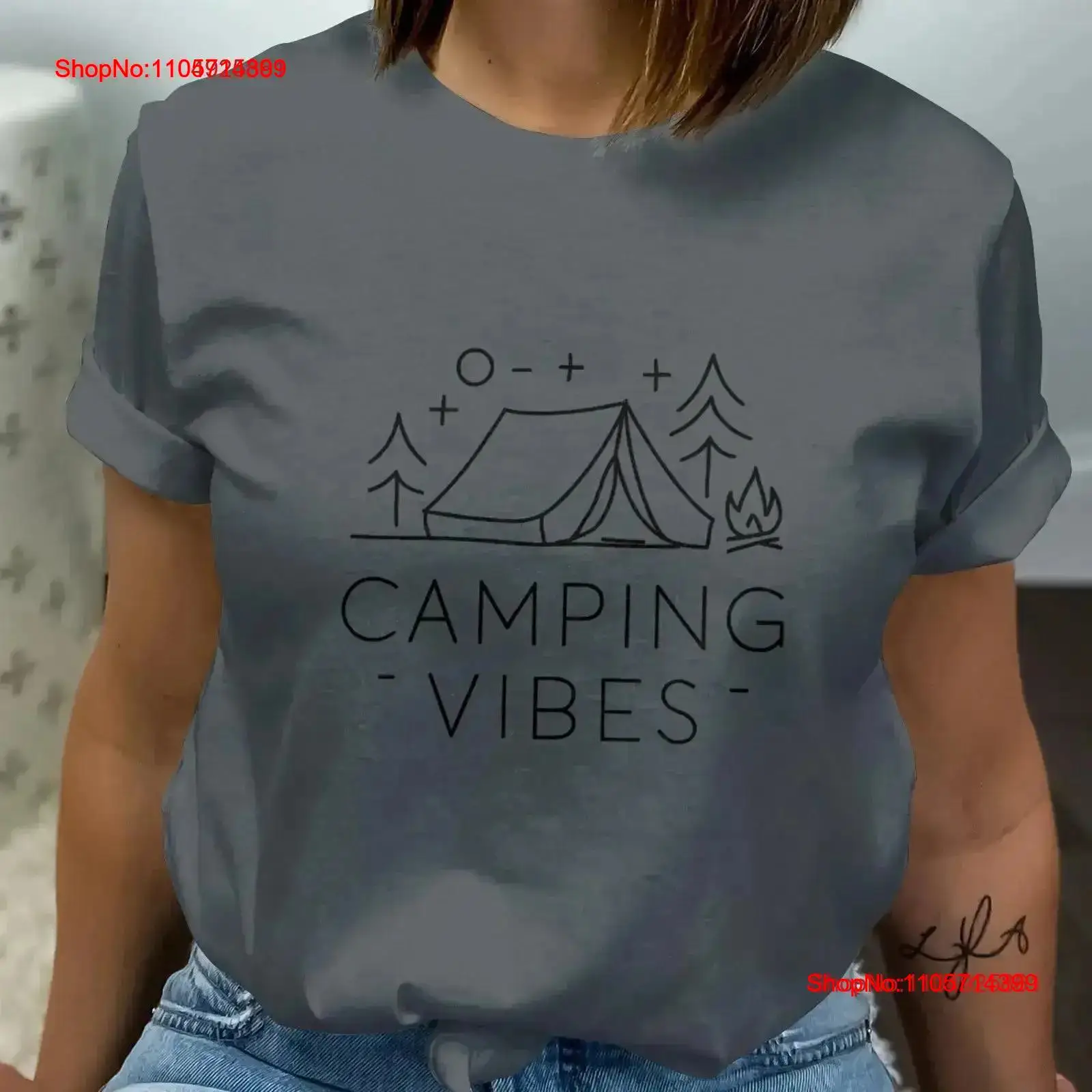 Camping Vibes T Shirt Outdoor  - Outdoor Adventure Campgrounds recension och pris